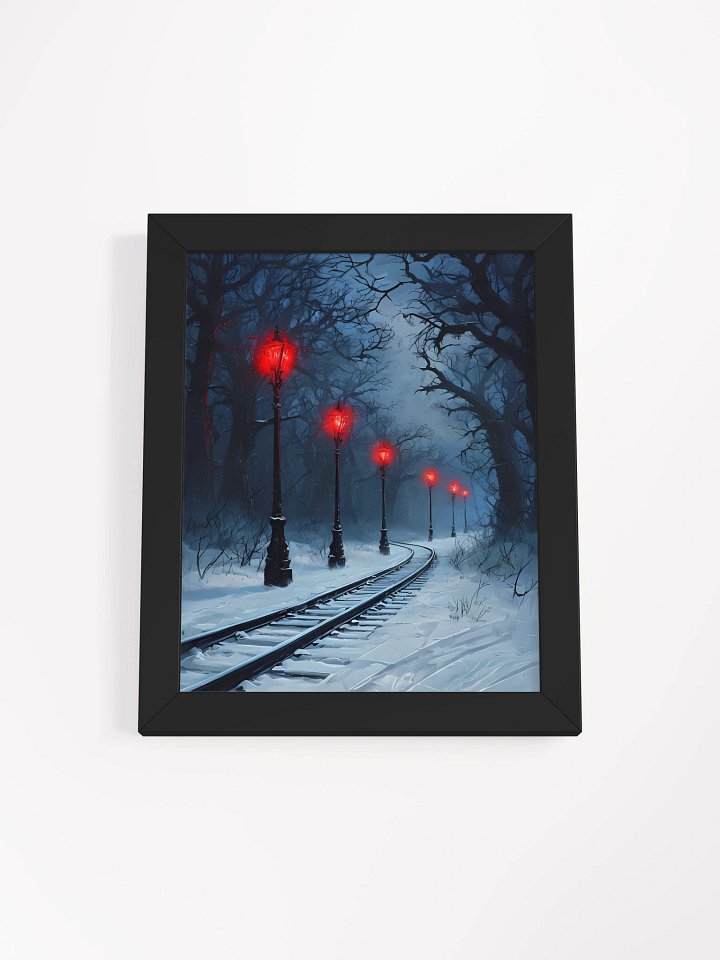 Ethereal Forest Railway Framed Poster product image (2)