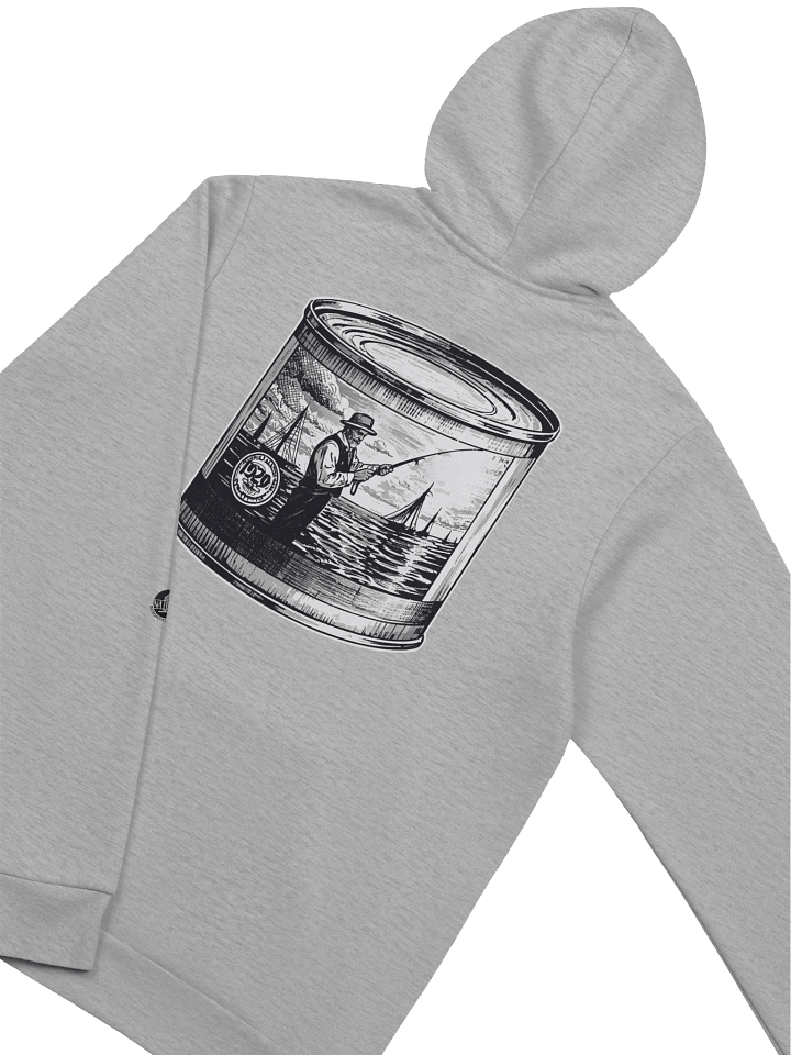 Gone Fishin' Vintage Inspired Back Graphic - Hoodie product image (2)