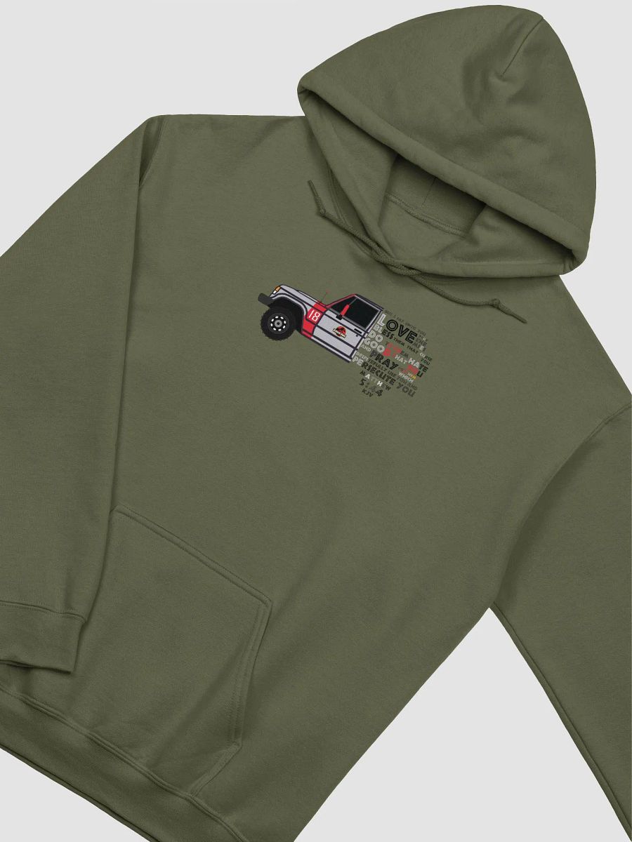 Raider Bible Verse (Matthew 5:44) Hoodie product image (3)
