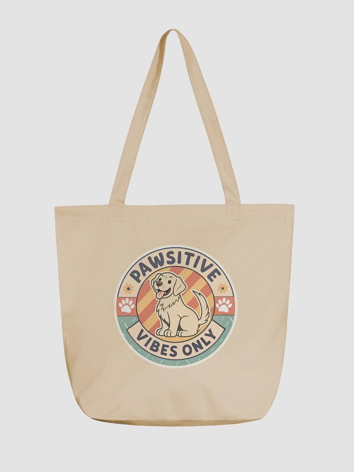 Pawsitive Vibes Eco Tote product image (1)