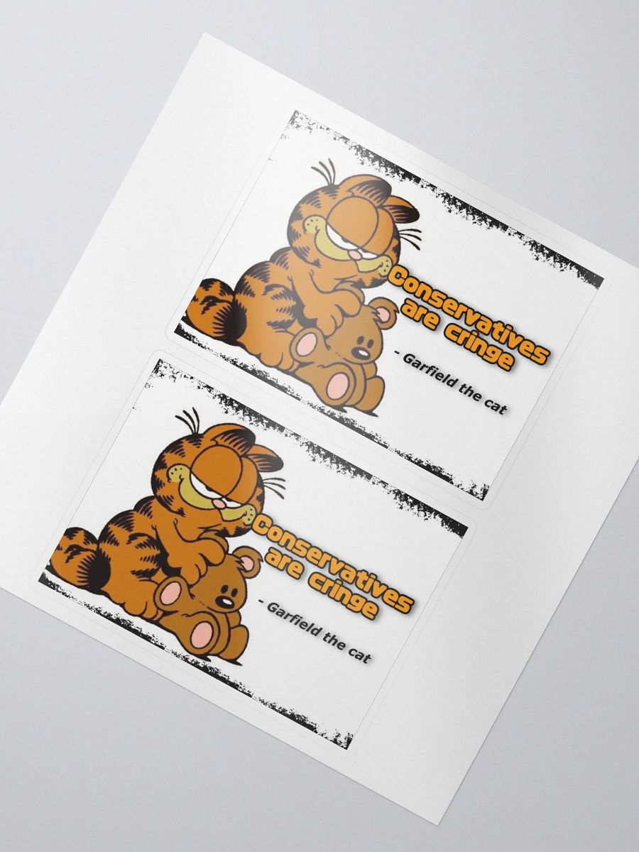 Conservatives are cringe sticker product image (2)