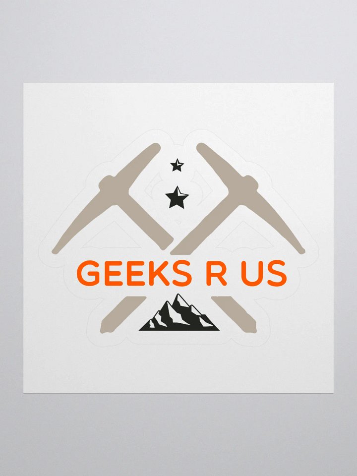 GEEKS R US Kiss Cut Stickers product image (1)