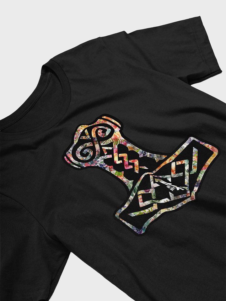 NTN Apparel Floral Mjölnir - Women's T-Shirt product image (2)