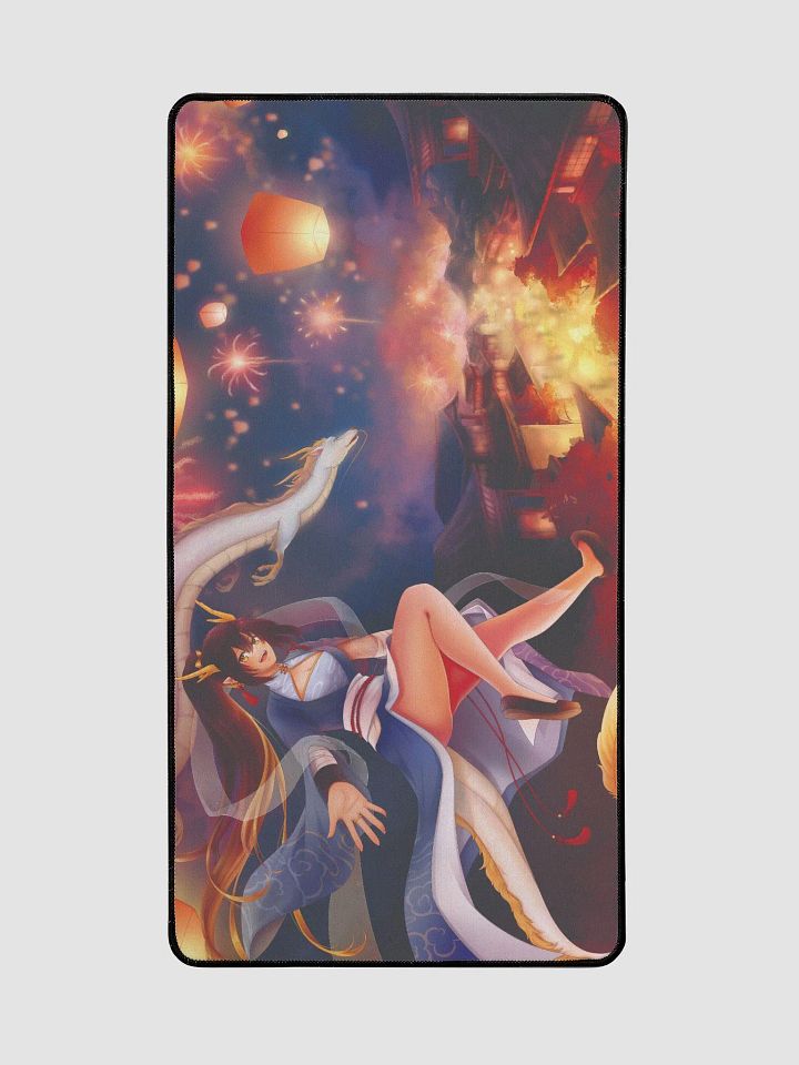 Happy Year of the Dragon Desk Mat 15.5