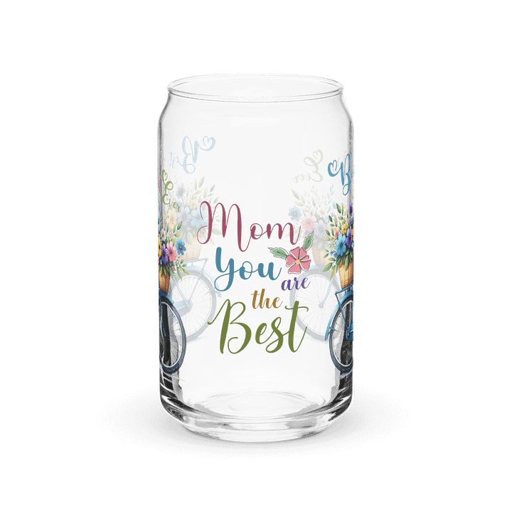 Blossoming Cheers Best Mom Ever, Mom You are the Best, Glass product image (1)