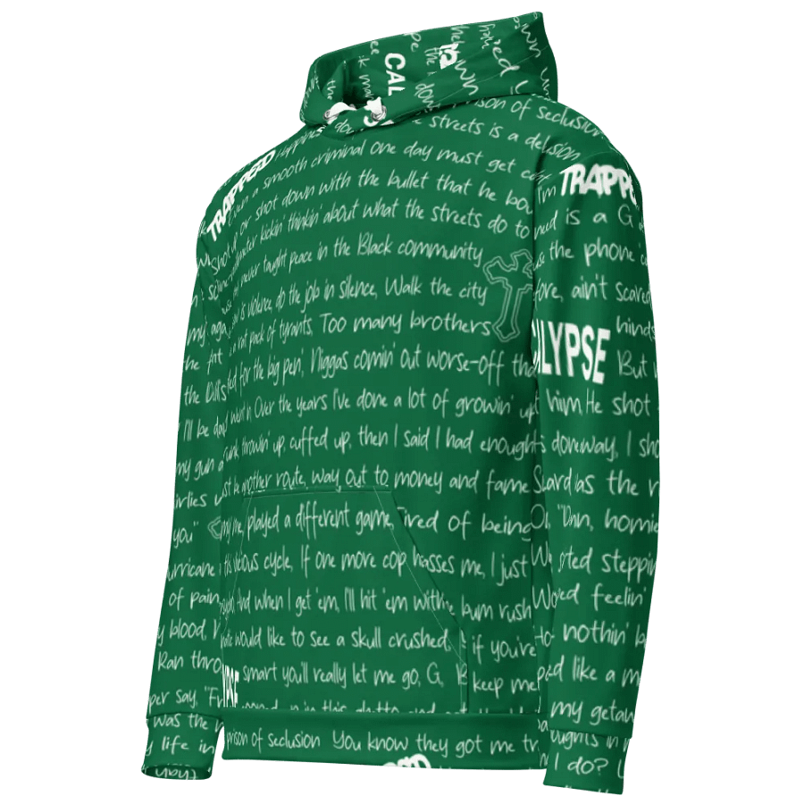 Trapped - 2Pac - GREEN - Unisex Hoodie product image (1)
