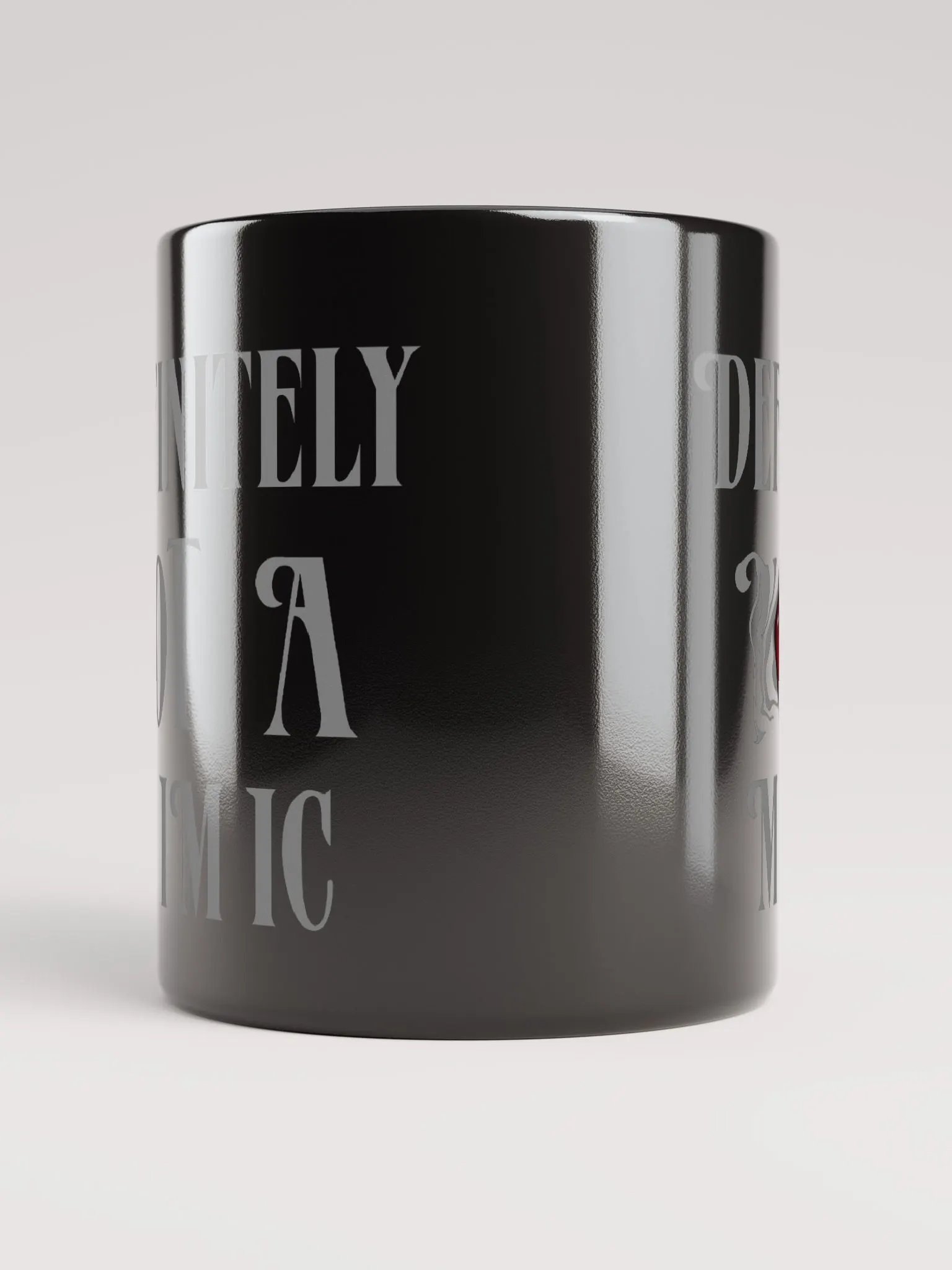 Not a mimic black mug product image (9)