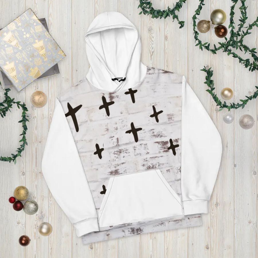 I see jesus sitted on the thrown Unisex Hoodie product image (9)