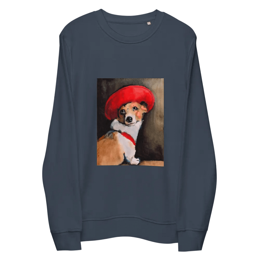 The Dog Poppy - dogPXL Artistic series Unisex Organic Sweatshirt product image (6)