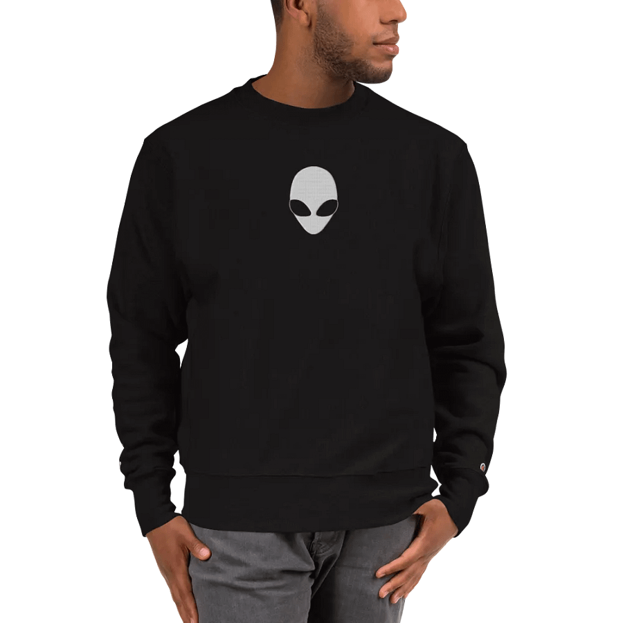 TYKY Extraterrestrial Encounter Champion Sweatshirt Black Logo product image (4)