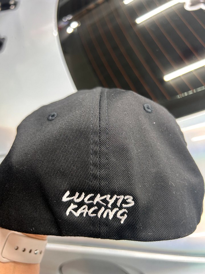 Lucky 13 Skull & Wrenches Flexfit Cap product image (2)