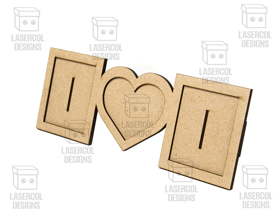 Photo Frames Set 4 (5 Styles) - Laser Cut Files product image (7)