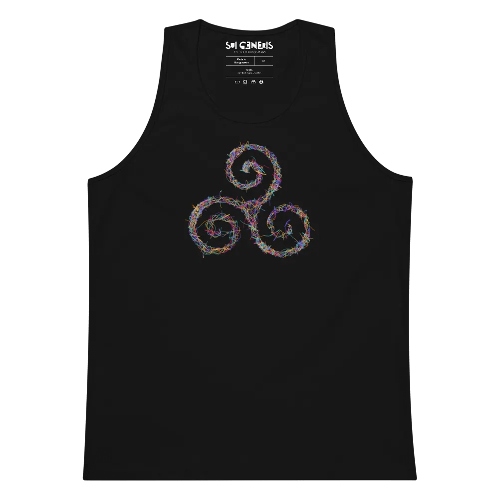Spiral Spectrum Men's Tank Top product image (5)