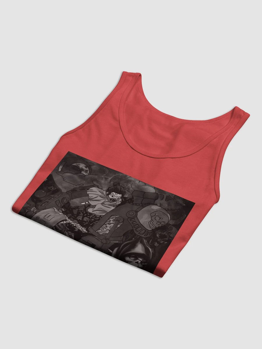 Crazzie Train Men's Tank (B&W) product image (60)