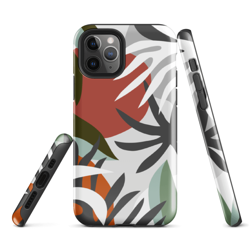Abstract Foliage Fusion iPhone Tough Case product image (5)