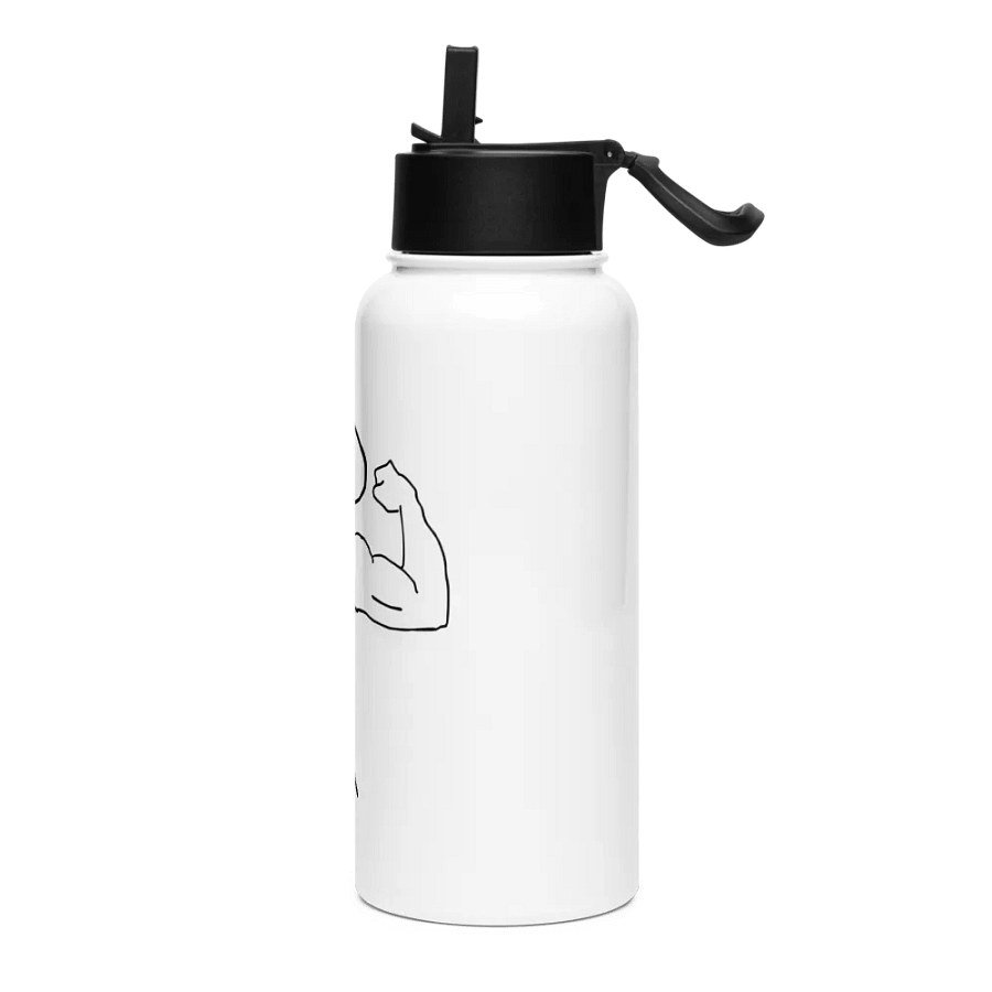 Bulked Up Stainless Steel Water Bottle product image (3)