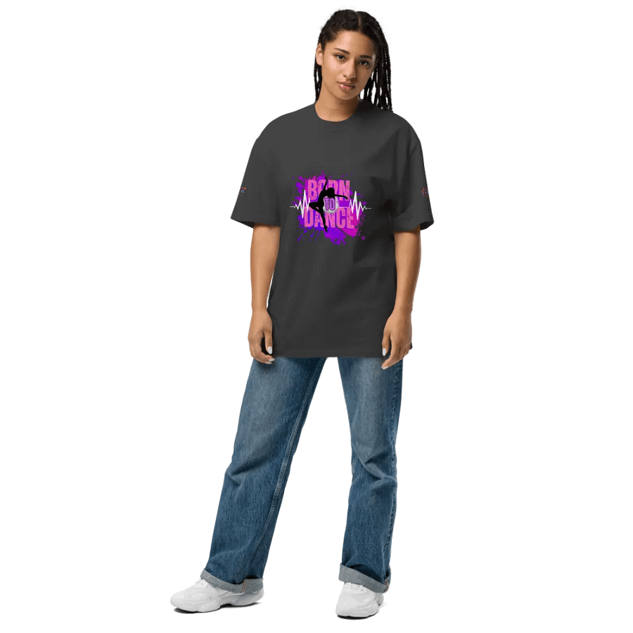 Born to Dance Her Silhouette Branded Tee product image (7)