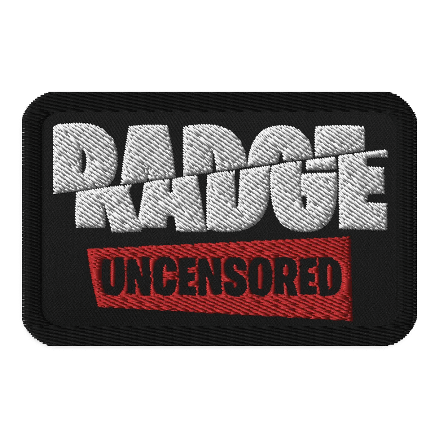 Uncensored Red Stamp Patch product image (1)