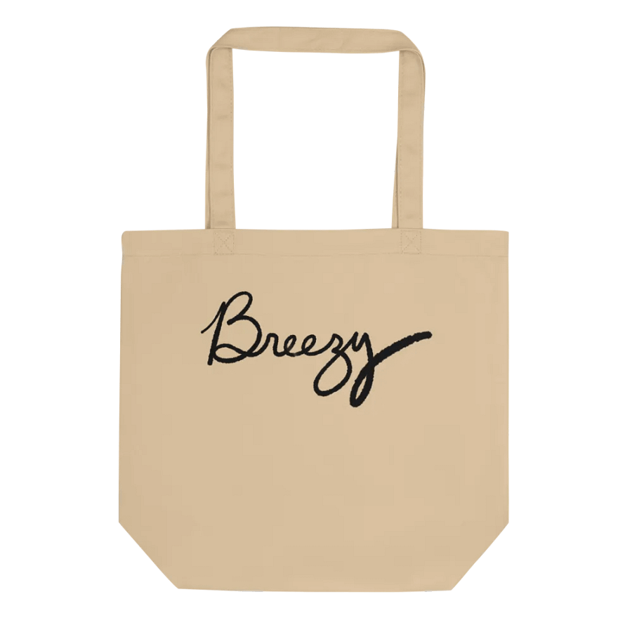 Breezy B&W Organic Tote! product image (2)