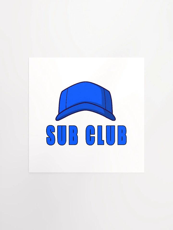 SUB CLUB Poster product image (2)