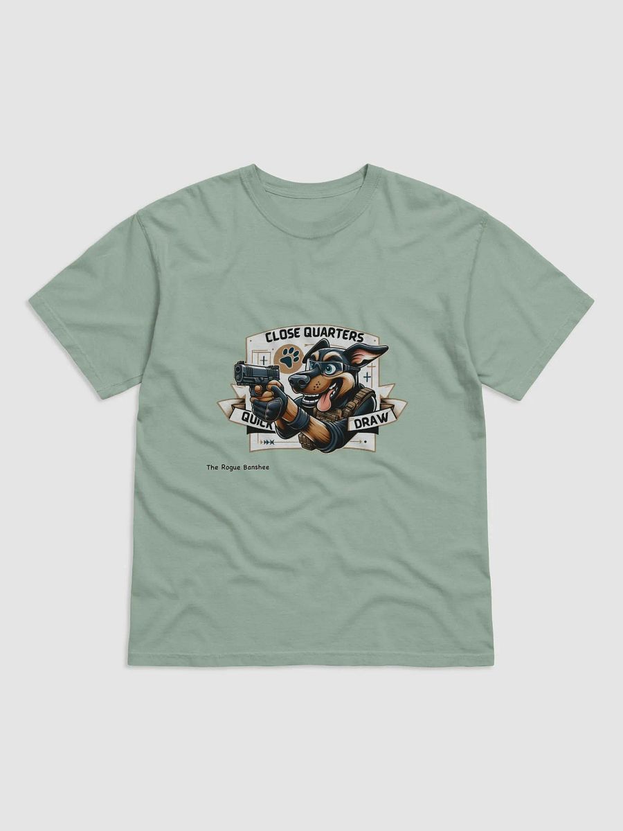 Heavyweight T-Shirt – Close Quarters, Quick Draw product image (2)