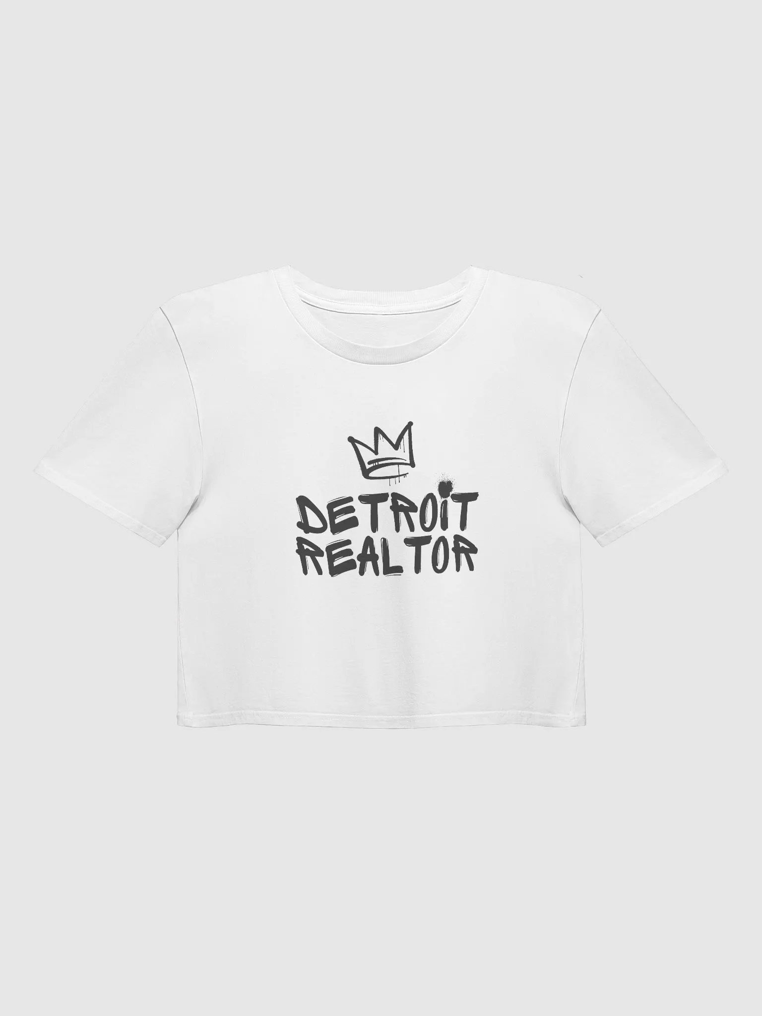 Crown - Detroit Realtor Crop Tee product image (1)
