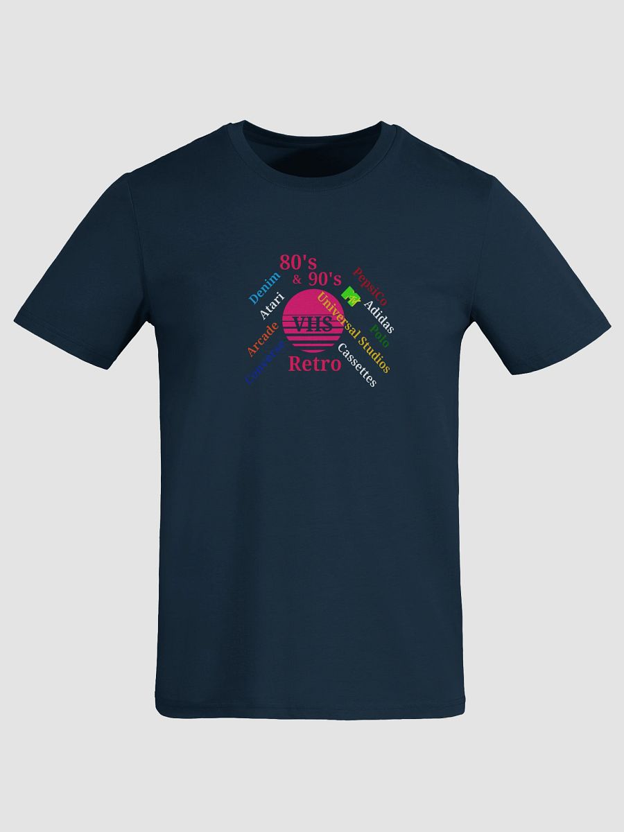 Retro VHS Nostalgia Organic Tee product image (3)
