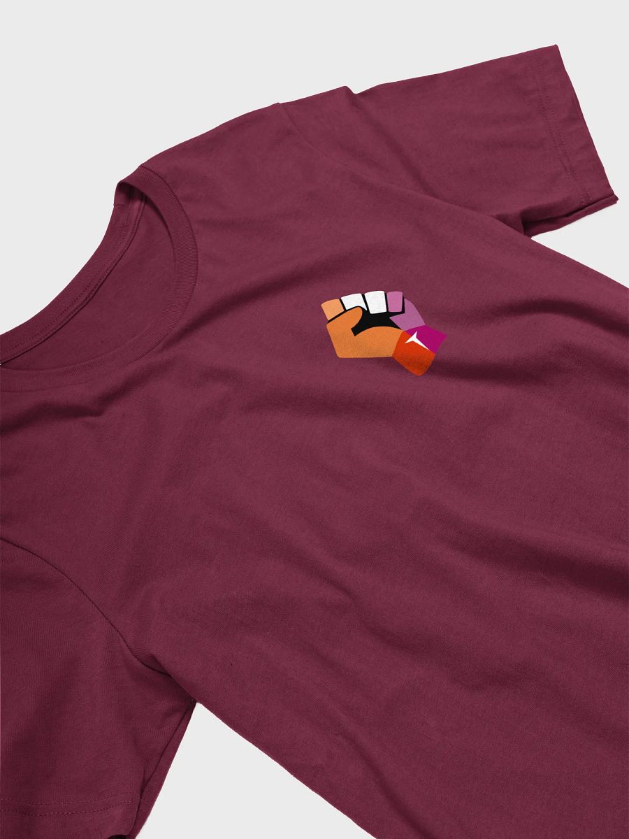 raised lesbian fist t-shirt product image (3)