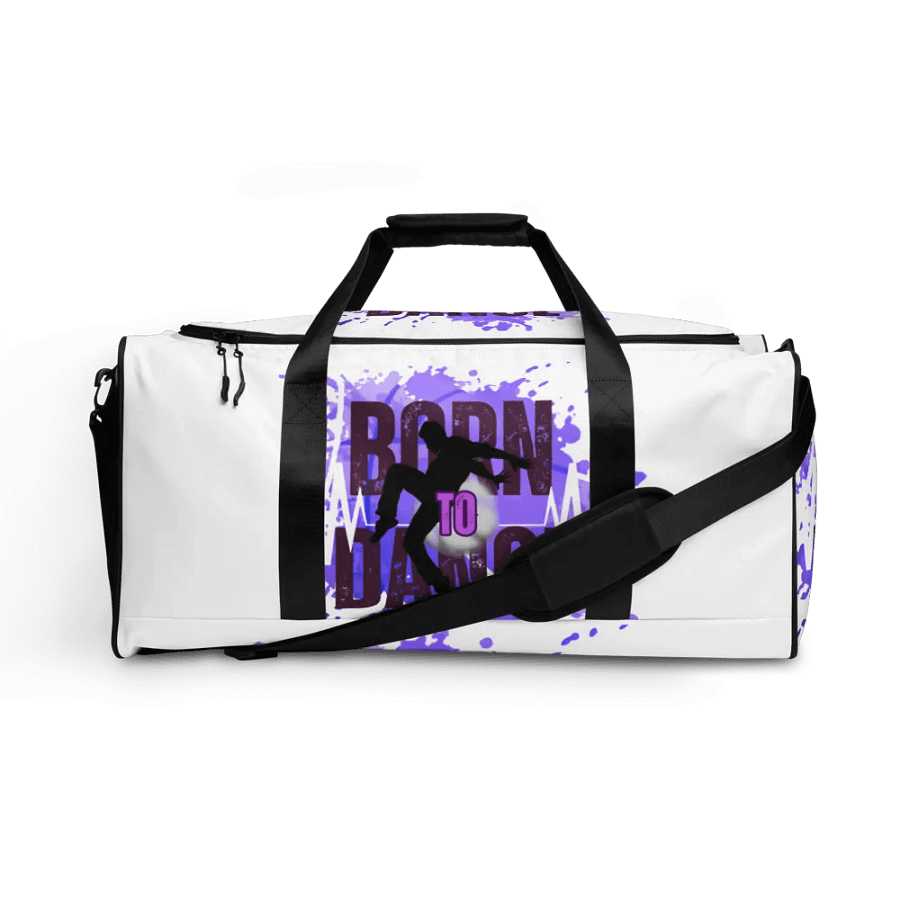 Born to Dance His Silhouette All-Over Duffle Bag product image (1)