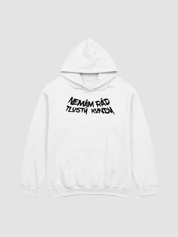 Nemám Rád 2 hoodie white product image (1)