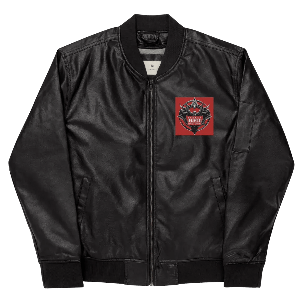 THCEOs Faux Leather Jacket | $THCBand Underground Brand Designer Streetwear product image (9)
