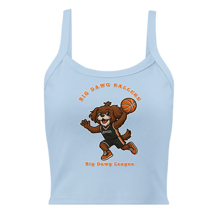 Women's Micro-Rib Tank Top Shih-Tzu Big Dawg Baller product image (5)
