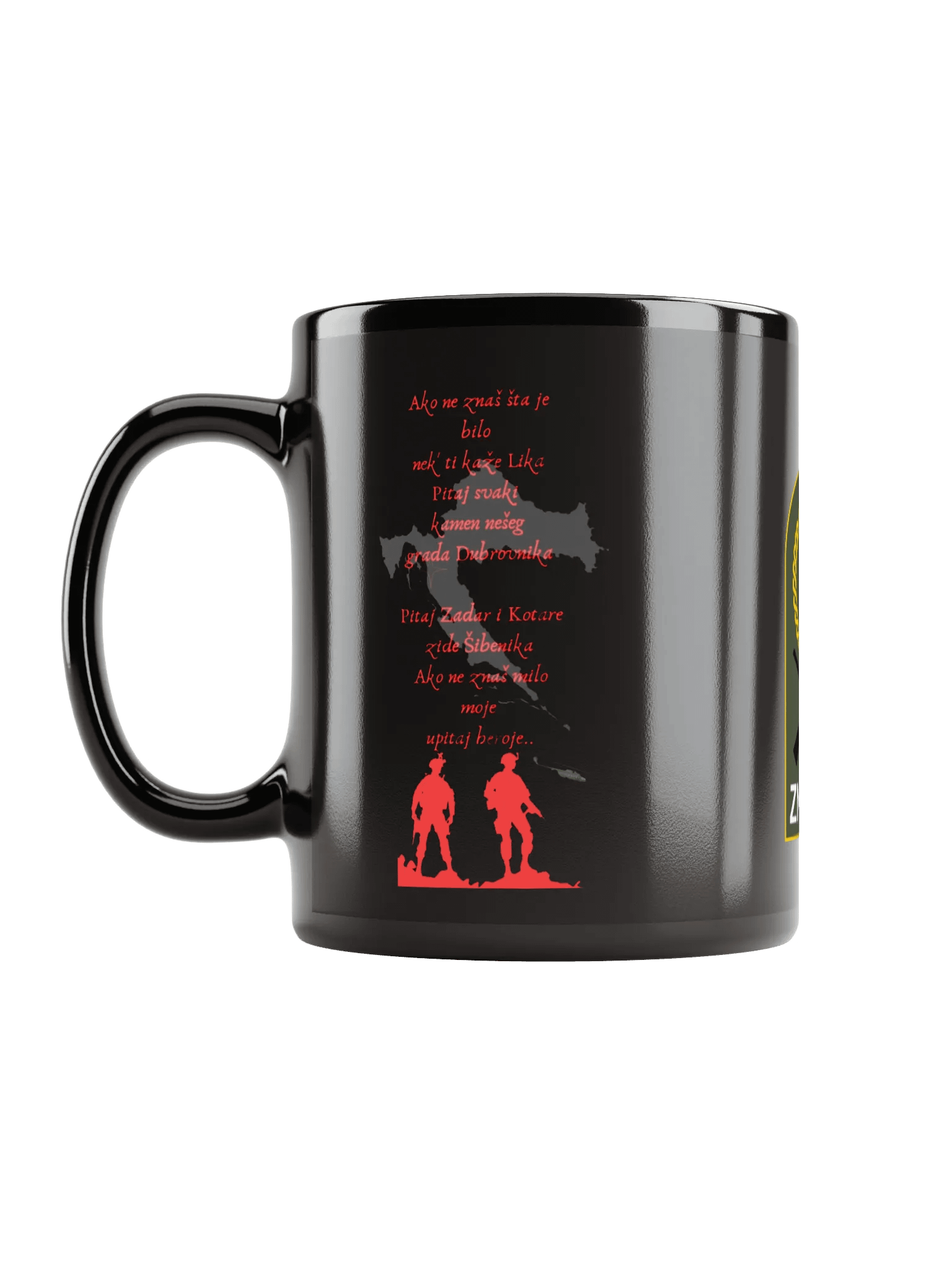 Croatian Patriotic (Ako Ne znaš Šta Je Bilo) Mug product image (12)