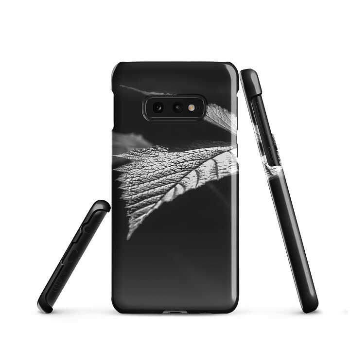 Sunlight on a Salmonberry Leaf Samsung® Snap Case product image (1)