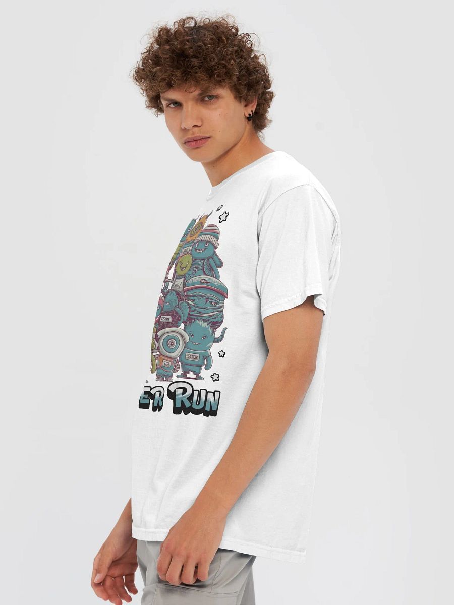 Monster Run Cartoon T-Shirt product image (62)