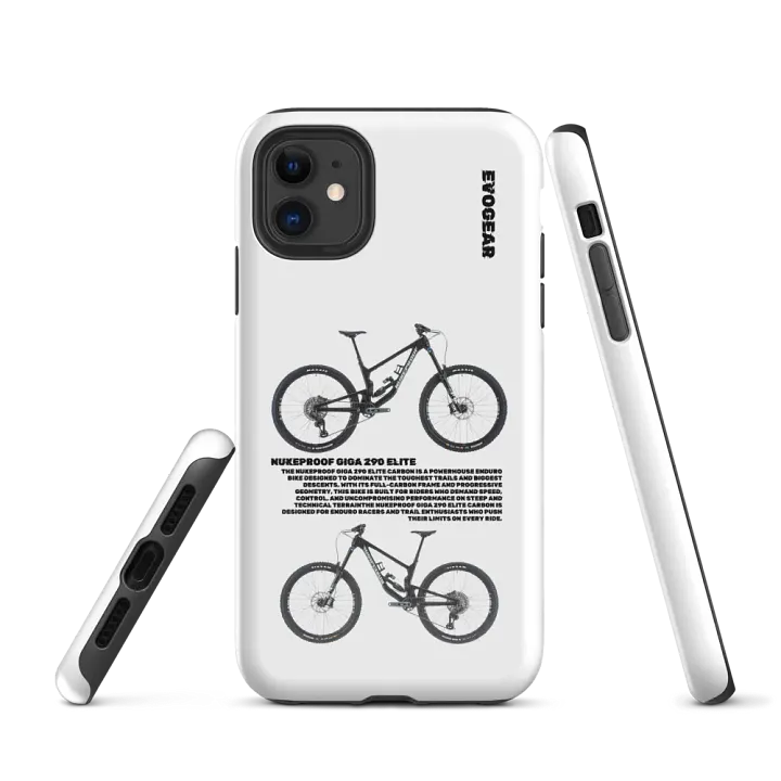 White Nukeproof Giga 290 Elite iPhone Case product image (1)