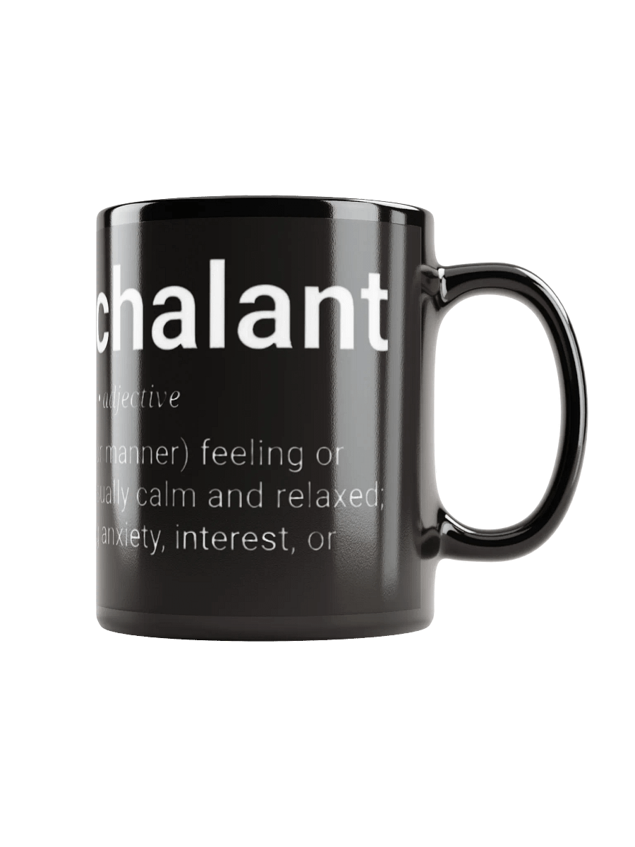 Nonchalant Vibes Mug product image (1)