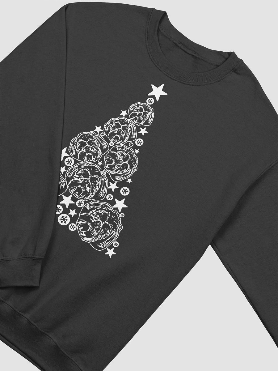 Shih Tzu Christmas Tree Sweatshirt Design for Shih Tzu Paw-rents product image (4)
