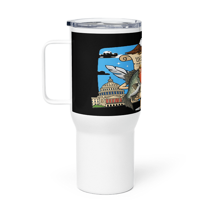 Patriotic Enough Is Enough Travel Mug product image (1)