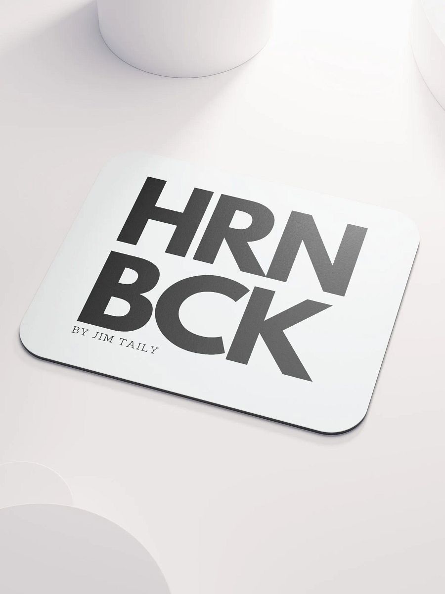 HRNBCK MOUSEPAD - Original White Edition product image (3)