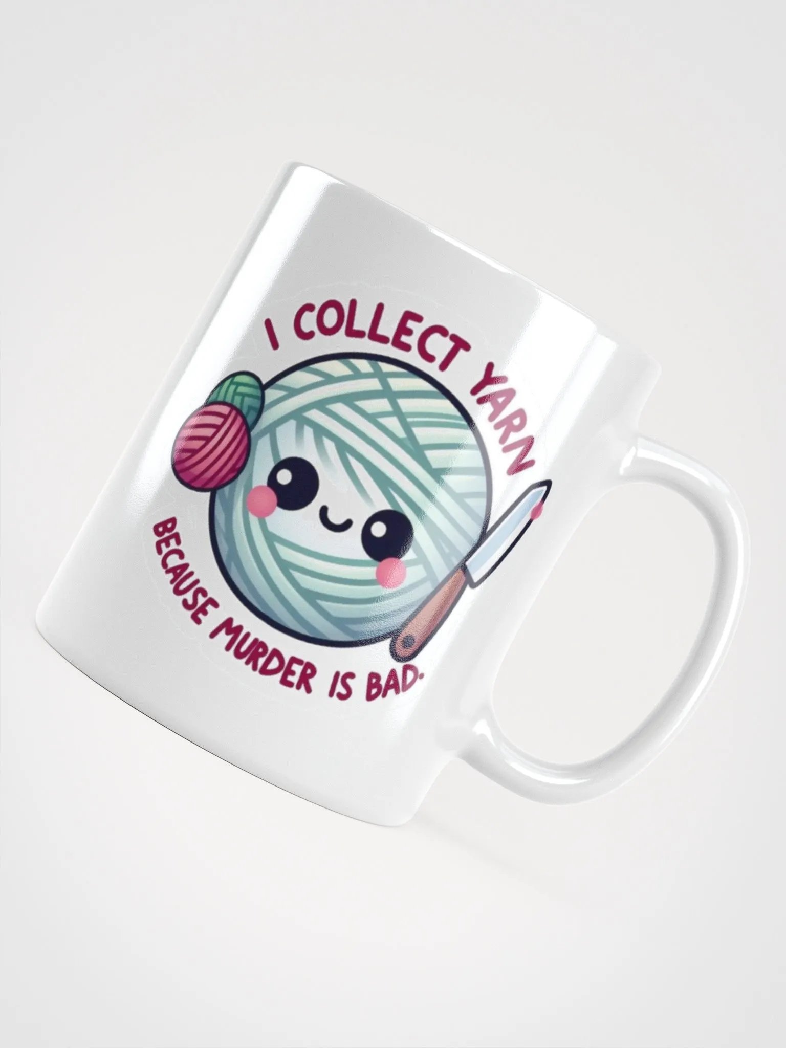 Murder-Free Yarn Lover Mug product image (12)
