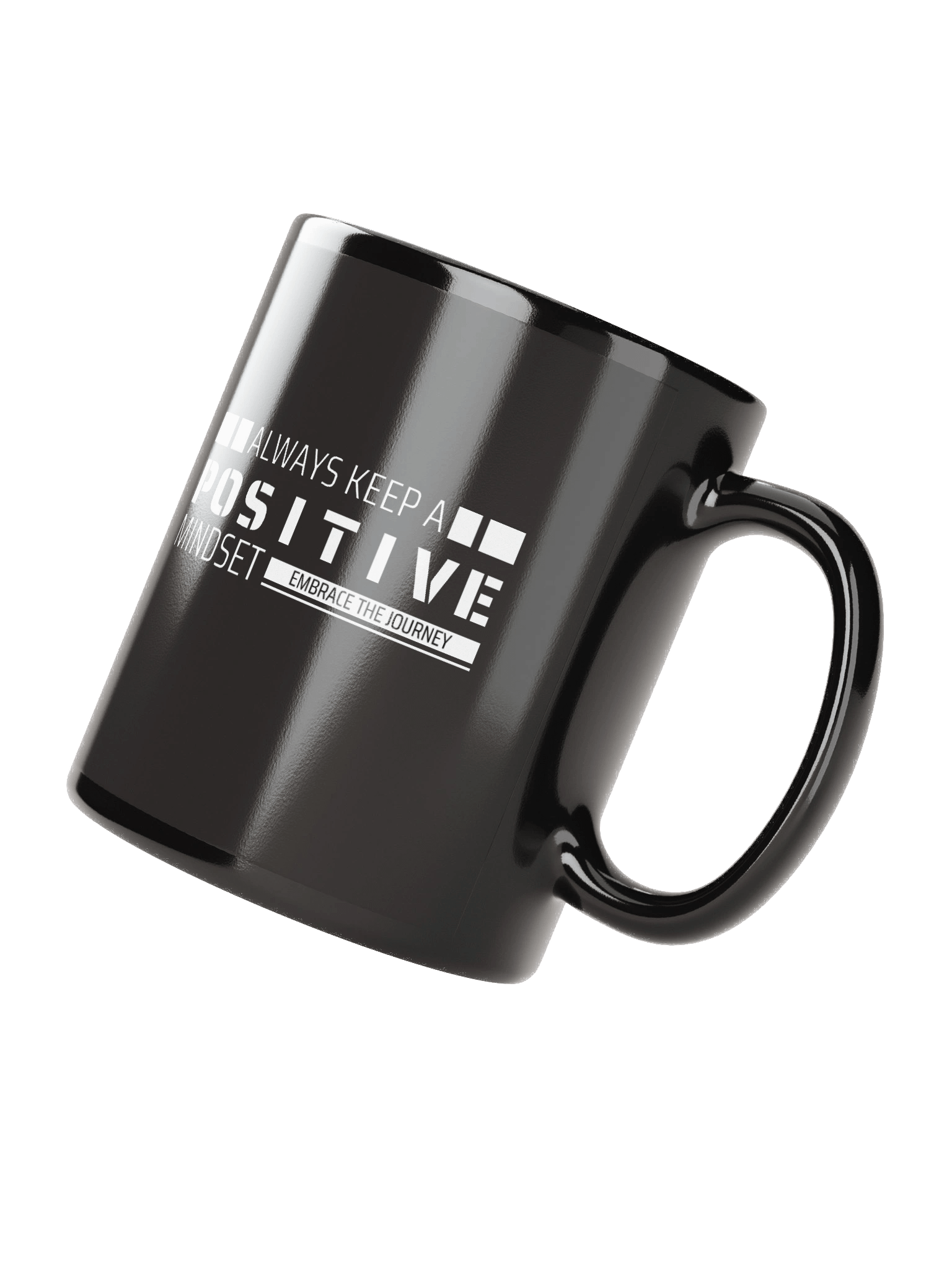 Embrace the Journey Black Coffee Mug product image (3)
