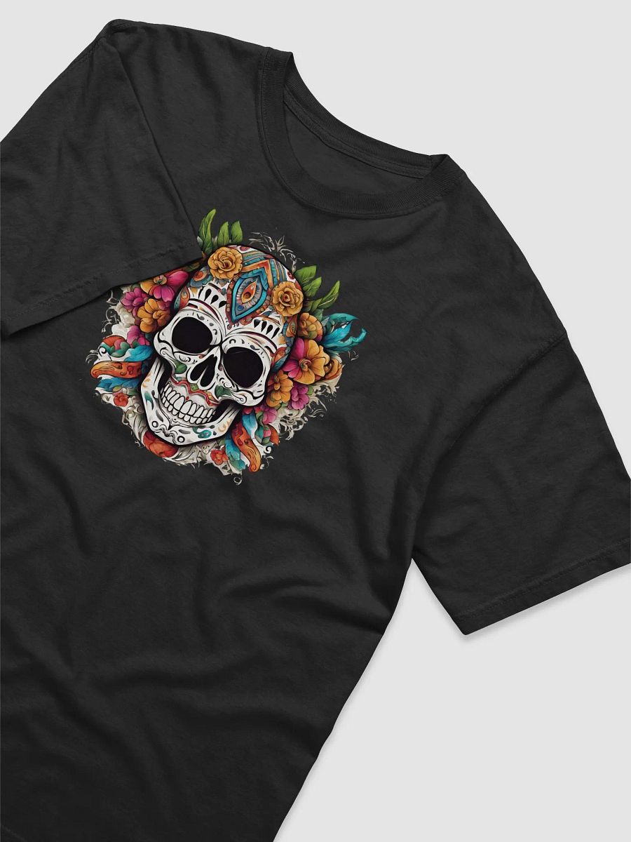 Tribal Skull with Vibrant flowers product image (3)