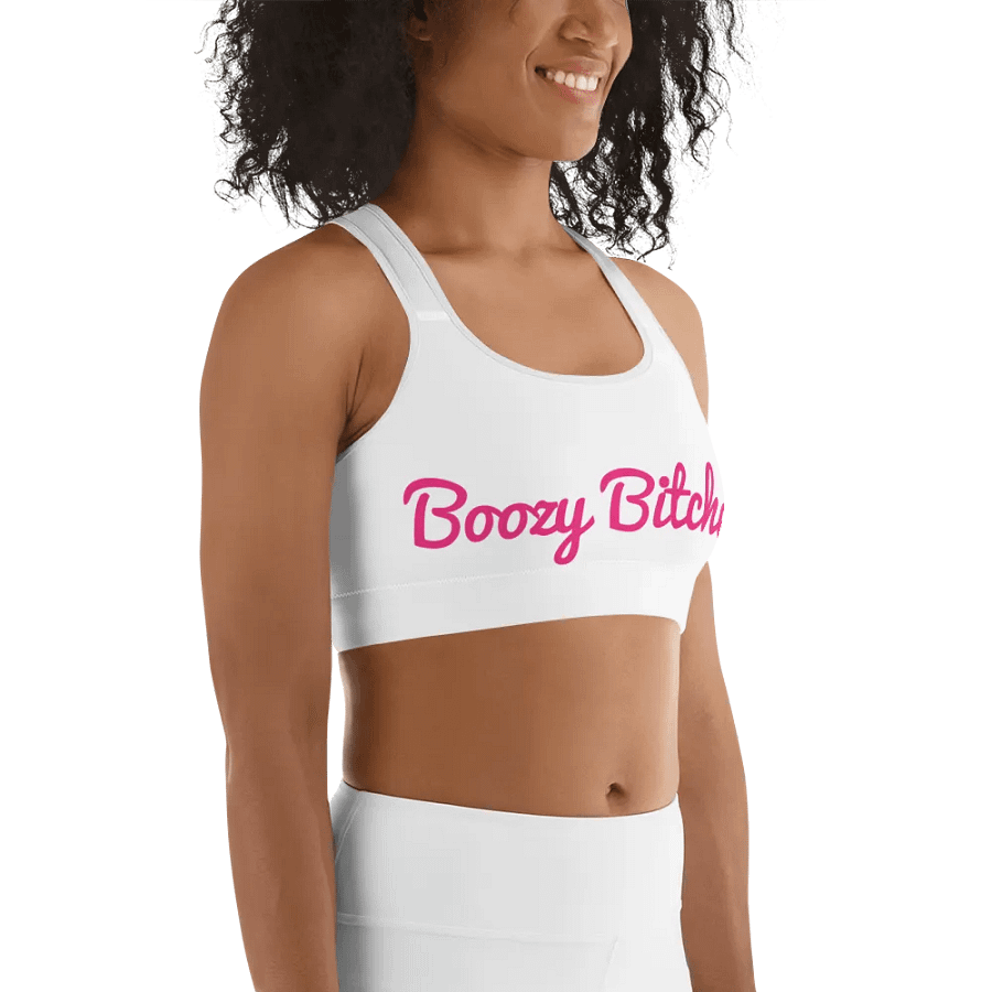 Boozy Bitchez Sports Bra product image (3)