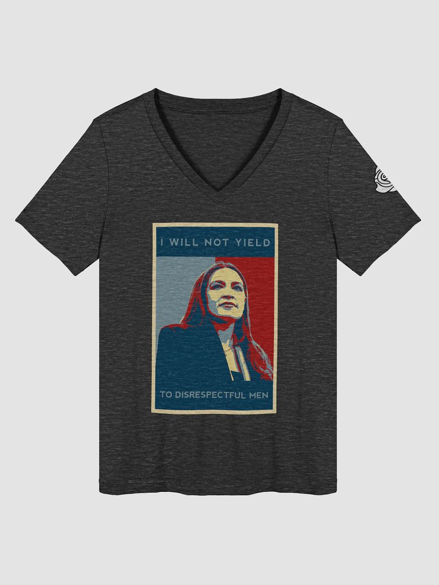 I Will Not Yield Relaxed V-Neck T-Shirt product image (18)