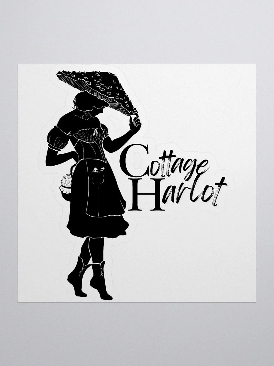 The Cottage Harlot Kiss Cut Sticker product image (1)