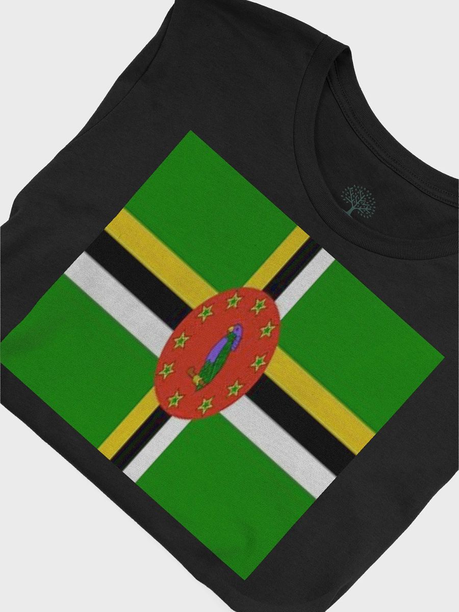 Exclusive Unisex Dominica Flag Graphic Tee by Graphic Grove - Supersoft Cotton product image (7)