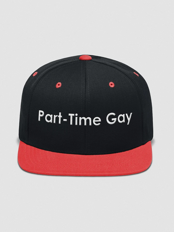 Part-Time Gay, Full Time Disaster Snapback! product image (4)