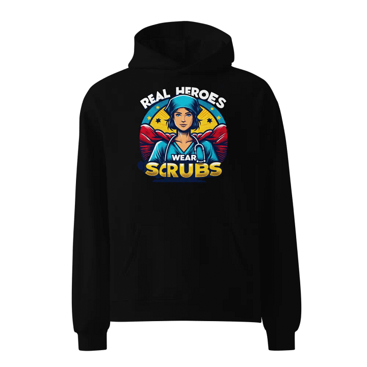 Superhero Scrubs Unisex Hoodie product image (1)