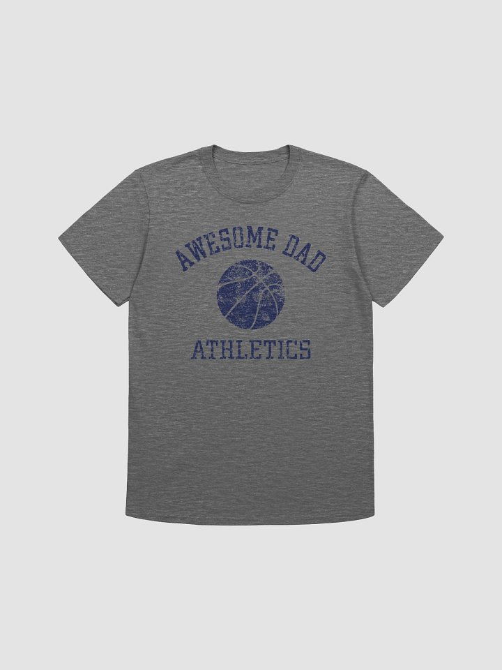 Awesome Dad Athletics Basketball Ball Dribble Gifts for Dads T-shirt product image (1)